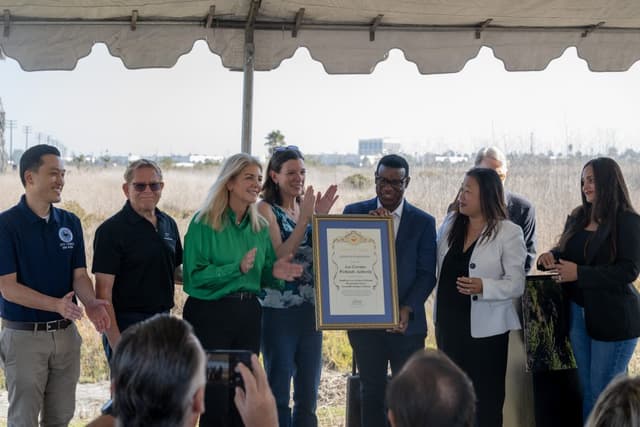 In Photos: After decades of advocacy, Los Cerritos Wetlands Restoration Project breaks ground