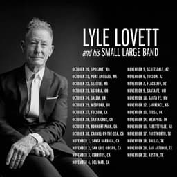 Lyle Lovett Brings His Small Large Band On A Fall Tour