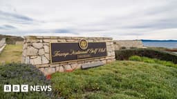 Armed man arrested at Trump's golf course ahead of president's visit