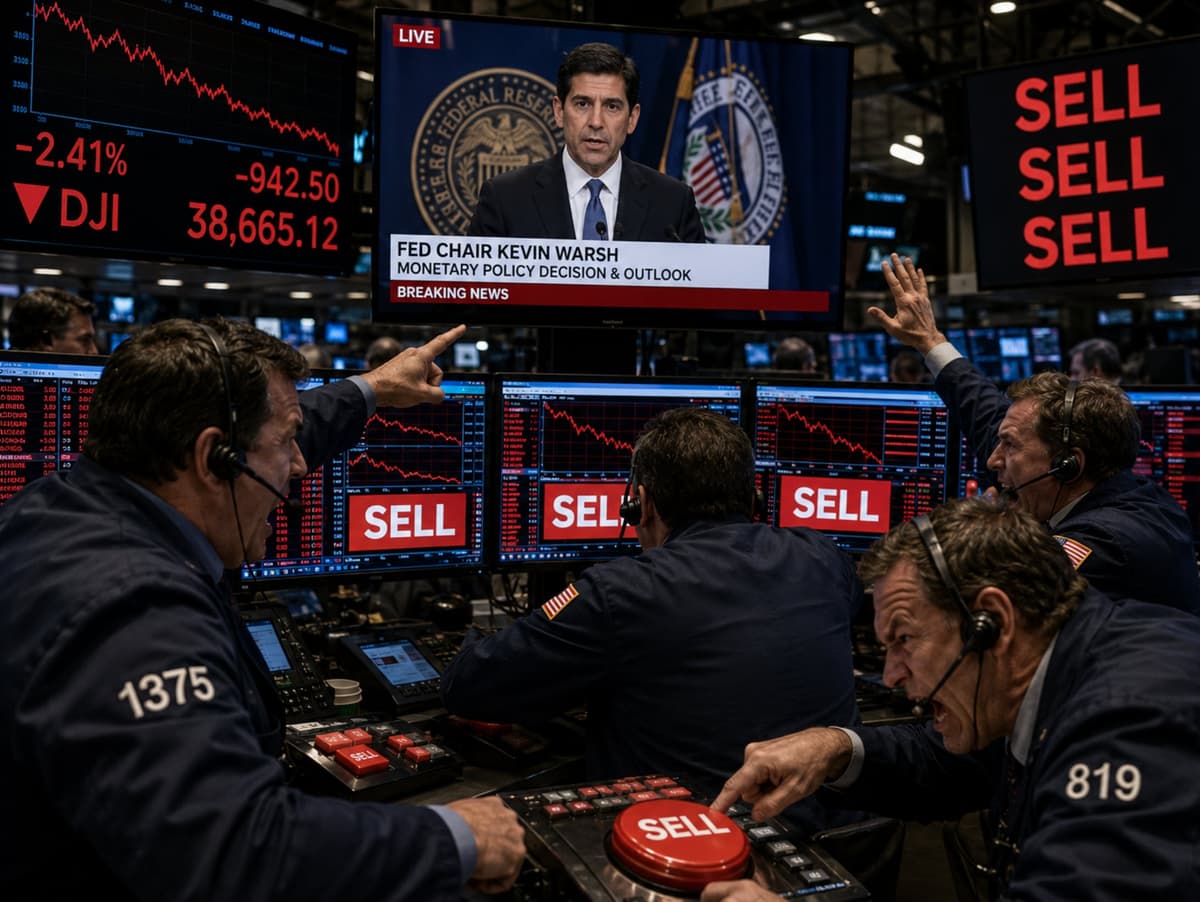 US stocks close near lows as markets don't like the Fed decision/comments