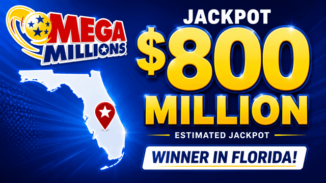 Check your ticket: $800 million Mega Millions winner sold in Florida