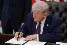 Trump declares emergency, moves to block some foreign-made equipment from grid