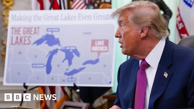 Trump pushes Apple to change 'Lake Ontario' to 'Lake America' on its maps