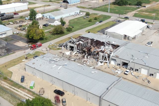 Tulsa area explosion linked to marijuana extraction facility