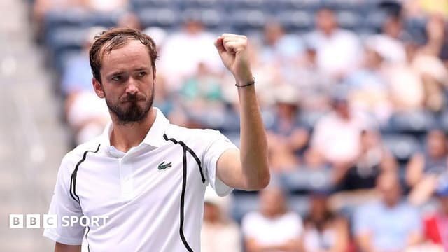 US Open 2026 results: Daniil Medvedev progresses to third round despite bird interruption