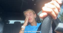 Kai Trump Breaks Down in New College Vlog