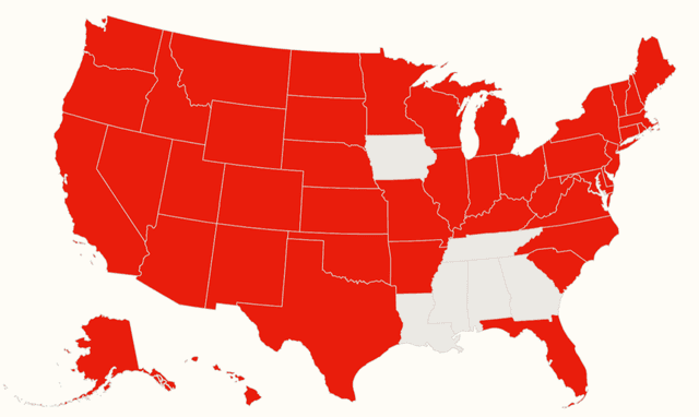Map Shows States Where COVID Cases Are Rising Amid Summer Surge