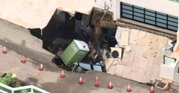 Malibu home issues evacuation orders as massive sinkhole opens