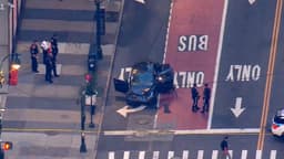 Tesla crashes into scaffolding in Midtown Manhattan, killing passenger