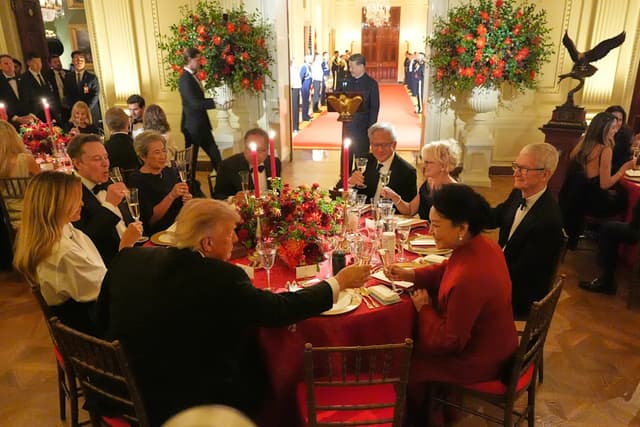 Over 30 CEOs scored an invite to the US-China state dinner - and these 4 got a spot at the head table