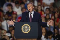 Fact-checking Trump’s Alabama rally: What the president’s Mobile speech got wrong