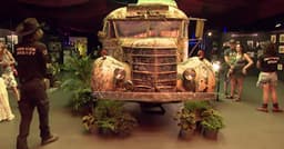 Ken Kesey's original "Furthur" bus on its latest trek