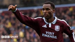 Nicolas Jackson: Striker caps fine start to Aston Villa career with two goals to beat Manchester City