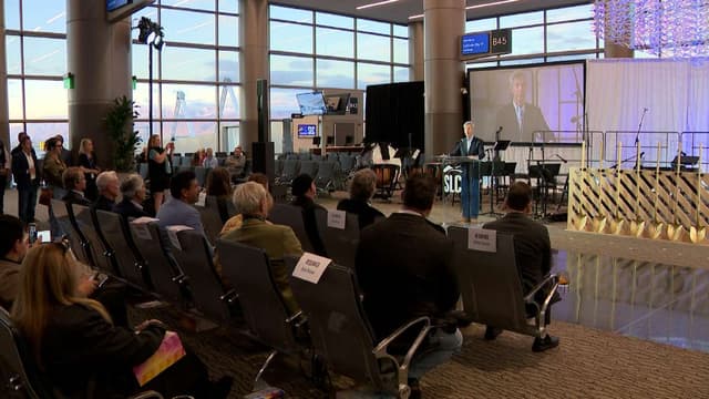 Salt Lake City International Airport celebrates end of construction
