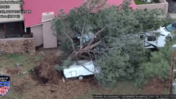 Santa Fe tornado traveled 1.4 miles, damaged 10 homes