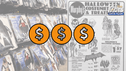 How much did Halloween costumes cost decades ago?