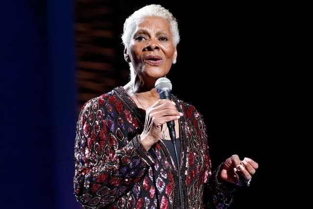R&B legend Dionne Warwick performing in Cerritos