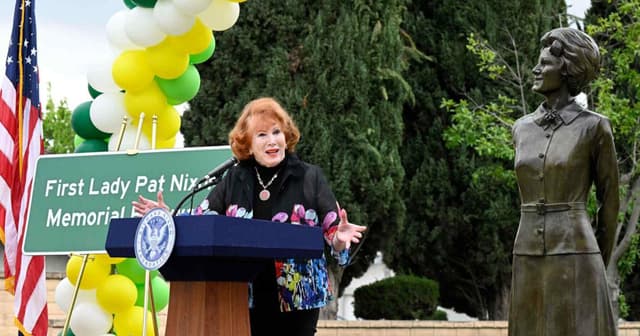 Stretch of Highway 91 in California now the First Lady Pat Nixon Memorial Highway