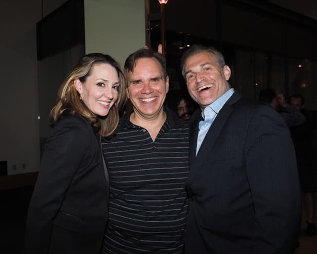Shannon Lewis, Bryan Dobson, and Marc Kudisch Photo (October 18, 2016)