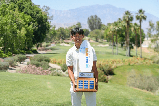 Andy Yoon breaks through with first pro win at Southern California Open