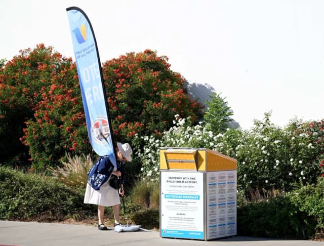 Vote center vandalism, fire-damaged ballots under review, LA County elections officials say