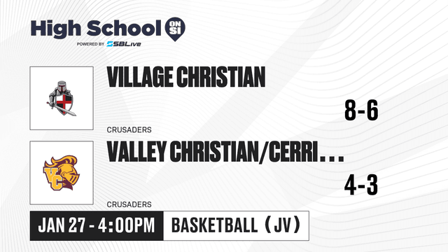 Preview - Village Christian vs Valley Christian/Cerritos JV Boys Basketball