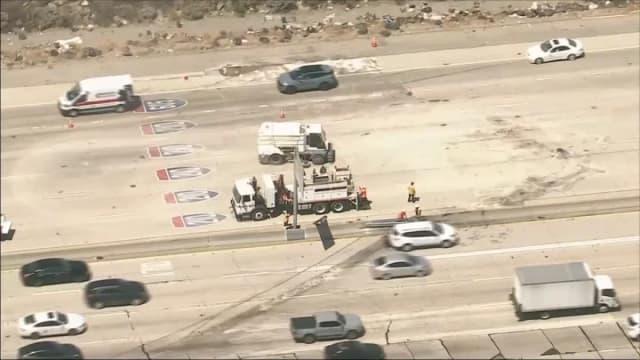 Woman killed, 32 people injured in 210 Freeway crash in Irwindale: LA County Fire