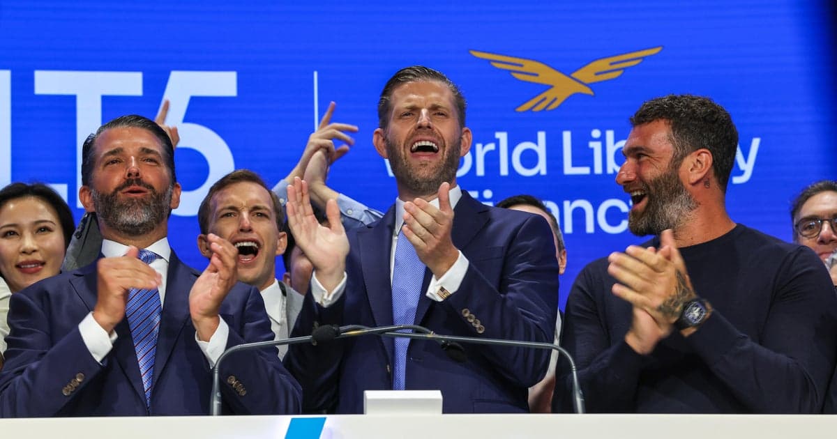 Trump family crypto business World Liberty gets preliminary approval to establish a bank