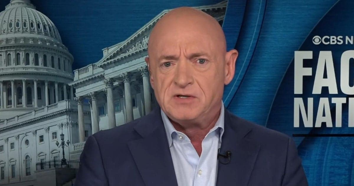 Transcript: Democratic Sen. Mark Kelly on "Face the Nation with Margaret Brennan," Aug. 2, 2026