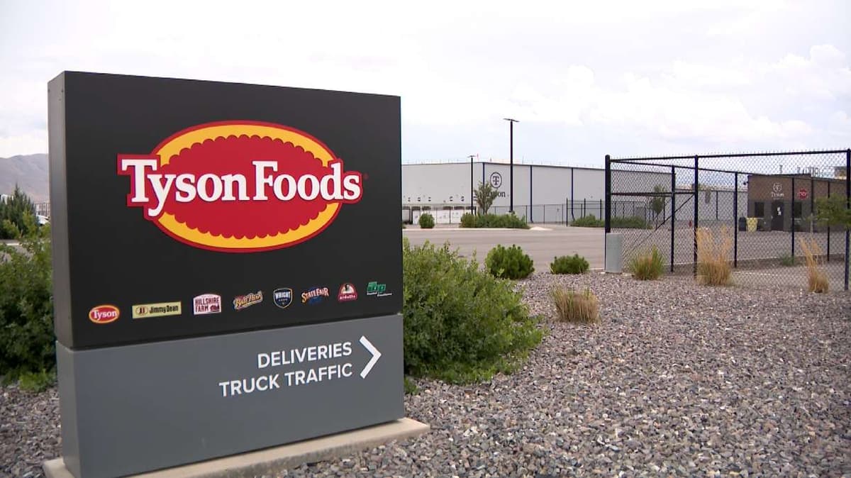 723 jobs being lost as Tyson Foods closes Eagle Mountain facility