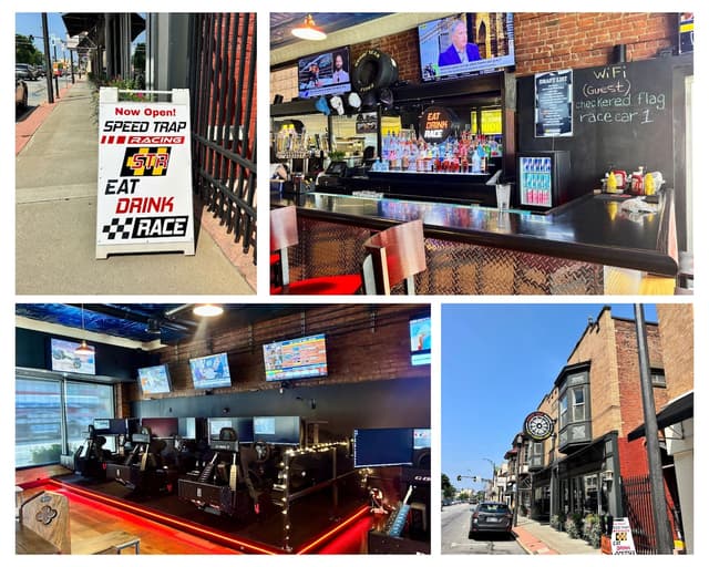 Sim racing bar Speed Trap Racing opens in downtown Lakewood