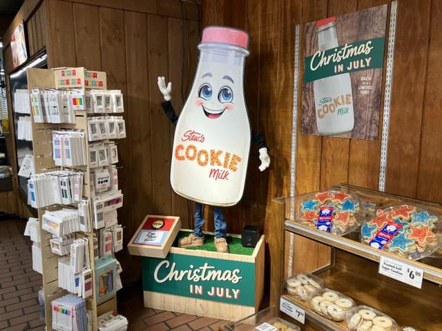 Christmas In July: Viral Holiday Milk Returns To Stew Leonard's Stores In CT For Summer