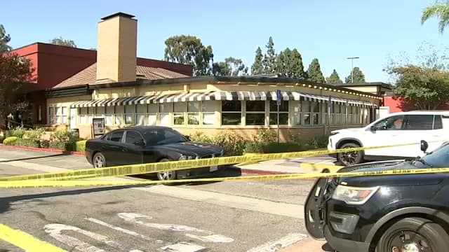 Man armed with knife shot and killed at Cerritos restaurant, sheriff's department source says