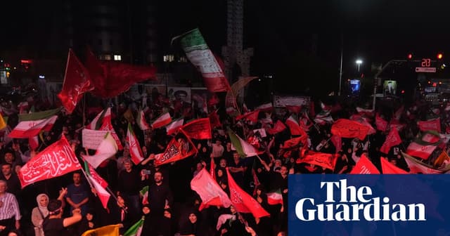 US and Iran exchange strikes as Tehran again says strait of Hormuz is closed
