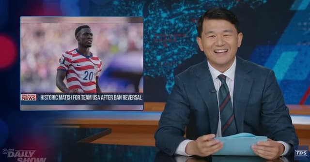 Late Night Calls a Foul on Trump After His World Cup Intervention