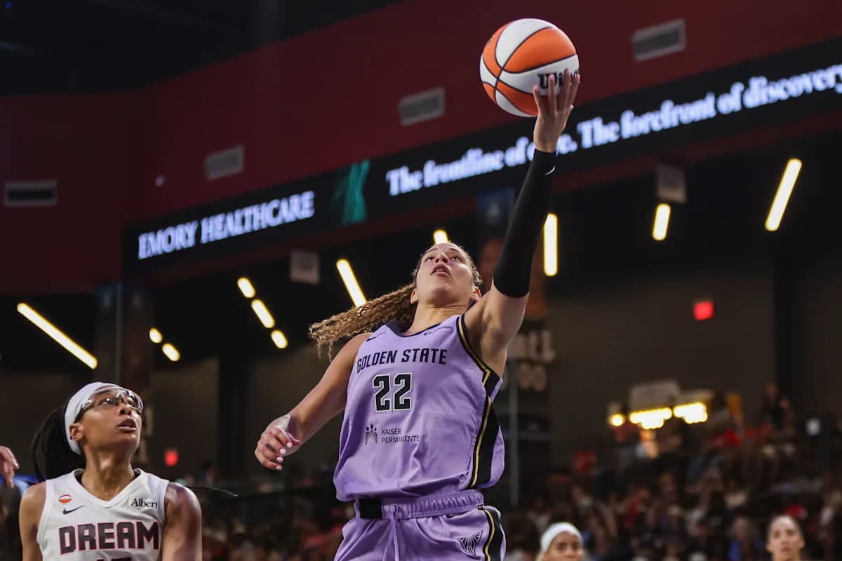 Valkyries win fourth straight, beating Dream 88-83 with 21 points from Veronica Burton, 19 by Gabby Williams