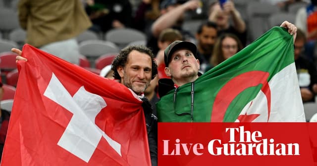 Switzerland v Algeria: World Cup 2026 last 32 - live