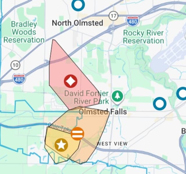 More than 3,000 homes without power in Northeast Ohio