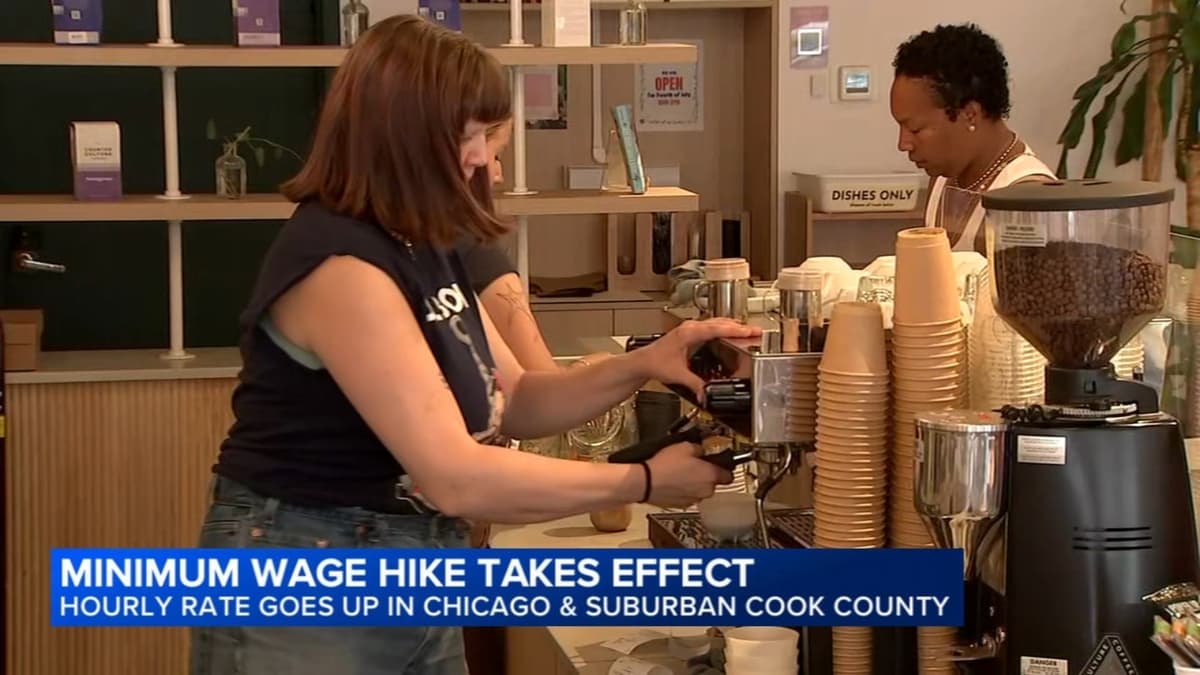 Chicago, Cook County minimum wage increases take effect Wednesday