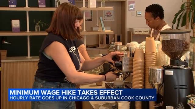Chicago, Cook County minimum wage increases take effect Wednesday