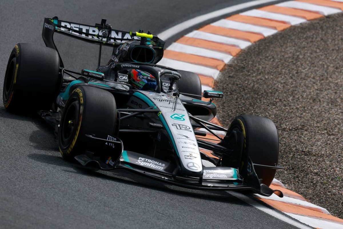 What happened in only Dutch GP F1 2026 practice session