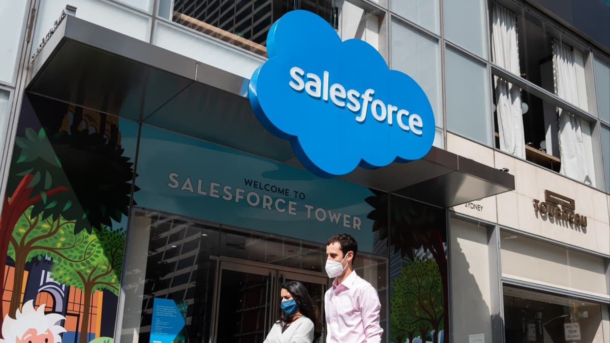 Salesforce Soars 14% as Claudeforce and a Guidance Raise End the Slump, ServiceNow Climbs 5%, Adobe Advances 3%