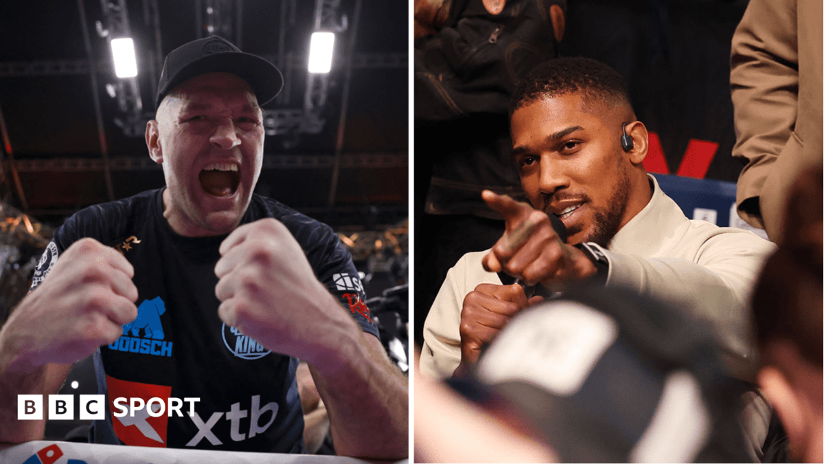 Anthony Joshua vs Tyson Fury: London mayor Sadiq Khan wants fight at Wembley