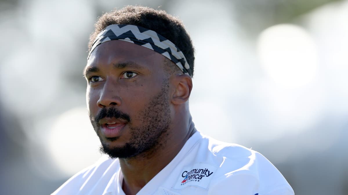Myles Garrett did not practice before Rams' departure for Australia