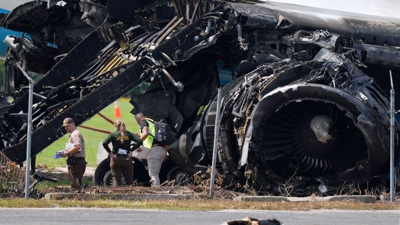 Amazon plane’s black box reveals strange sequence of events just before cargo jet skidded off runway, killing 5