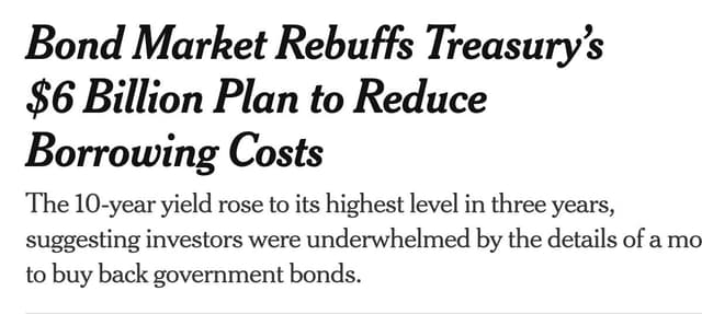 Bessent and the Bonds