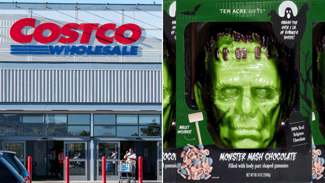 Costco's Frankenstein chocolate and gummy Halloween treat is 5.5 pounds and $55
