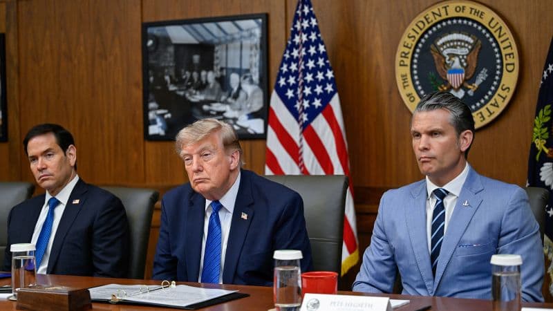 Republican support for Trump’s handling of war in Iran shows cracks in new CNN poll