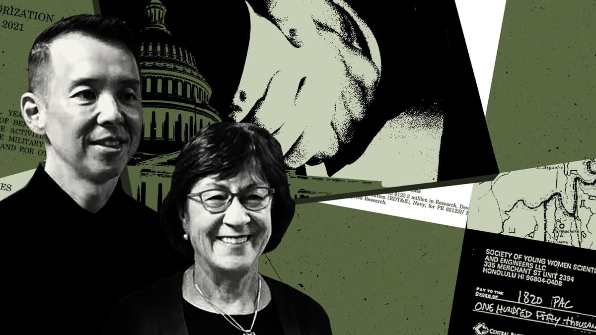 FBI Eyed Susan Collins Over Defense Contractor’s Donations