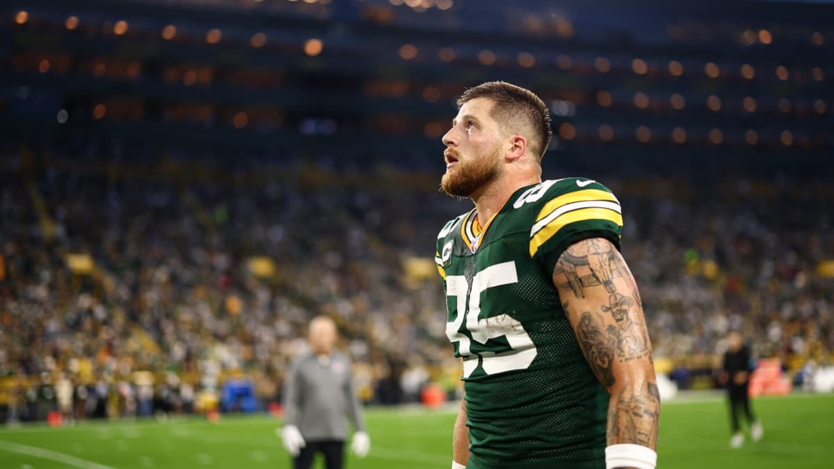 Tucker Kraft: Disappointing that fans booed us at Lambeau Field, won't help us win